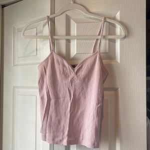 topshop ribbed cami